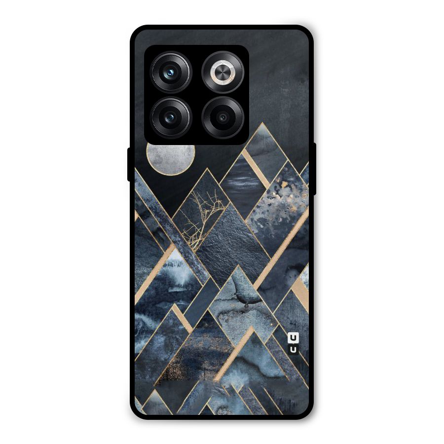 Abstract Scenic Design Metal Back Case for OnePlus 10T