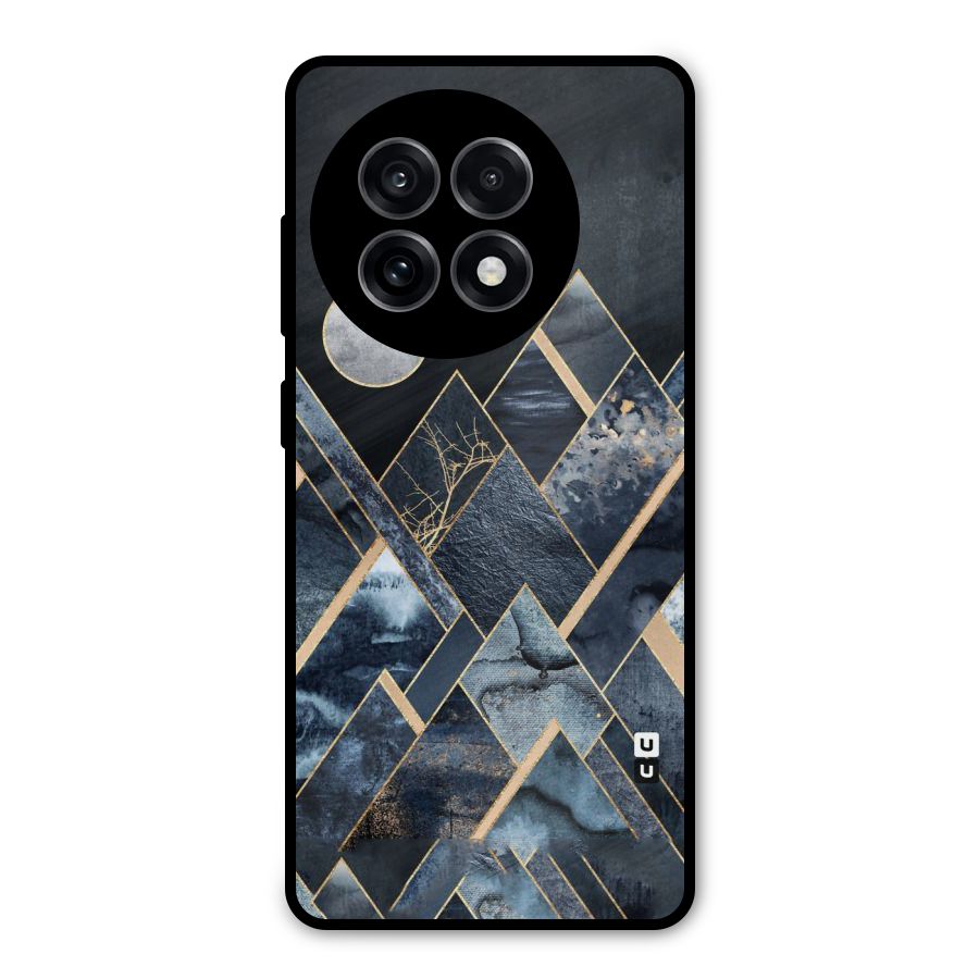 Abstract Scenic Design Metal Back Case for OnePlus 13R