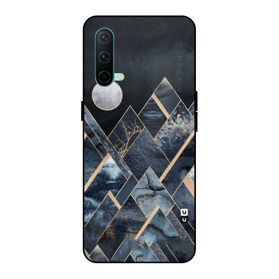 Abstract Scenic Design Metal Back Case for OnePlus Nord CE 5G