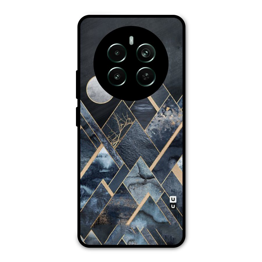 Abstract Scenic Design Metal Back Case for Realme 12 Pro Plus