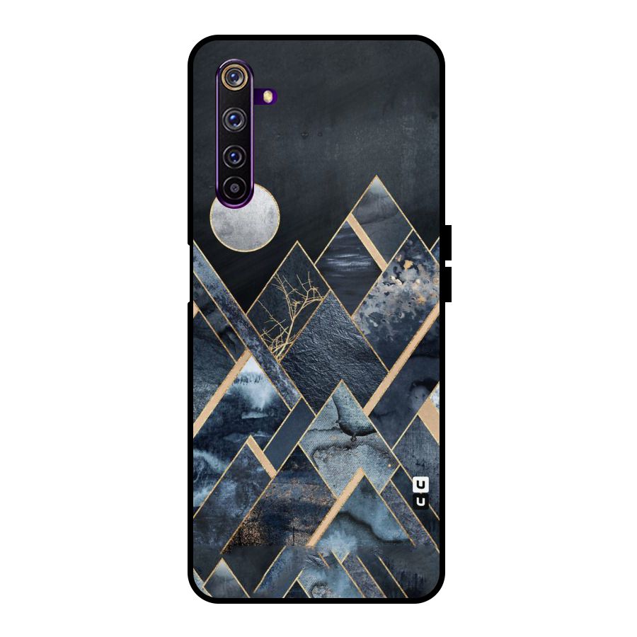 Abstract Scenic Design Metal Back Case for Realme 6 Pro