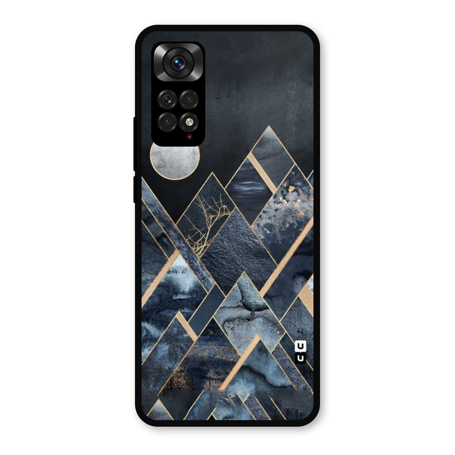 Abstract Scenic Design Metal Back Case for Redmi Note 11s