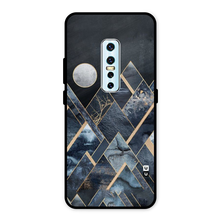 Abstract Scenic Design Metal Back Case for Vivo V17 Pro