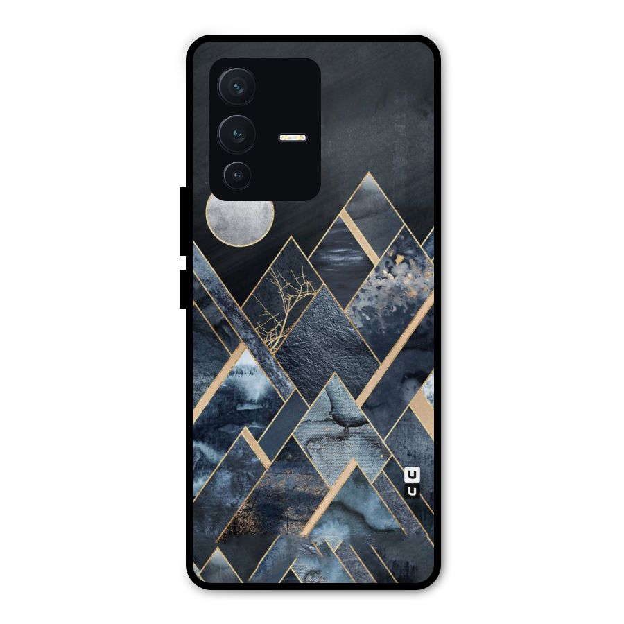 Abstract Scenic Design Metal Back Case for Vivo V23 Pro