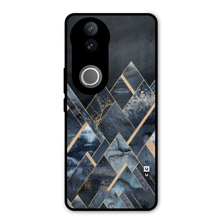 Abstract Scenic Design Metal Back Case for Vivo V50