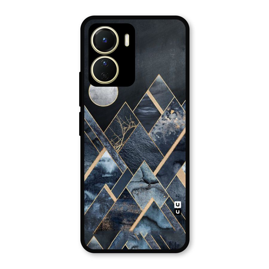 Abstract Scenic Design Metal Back Case for Vivo Y16