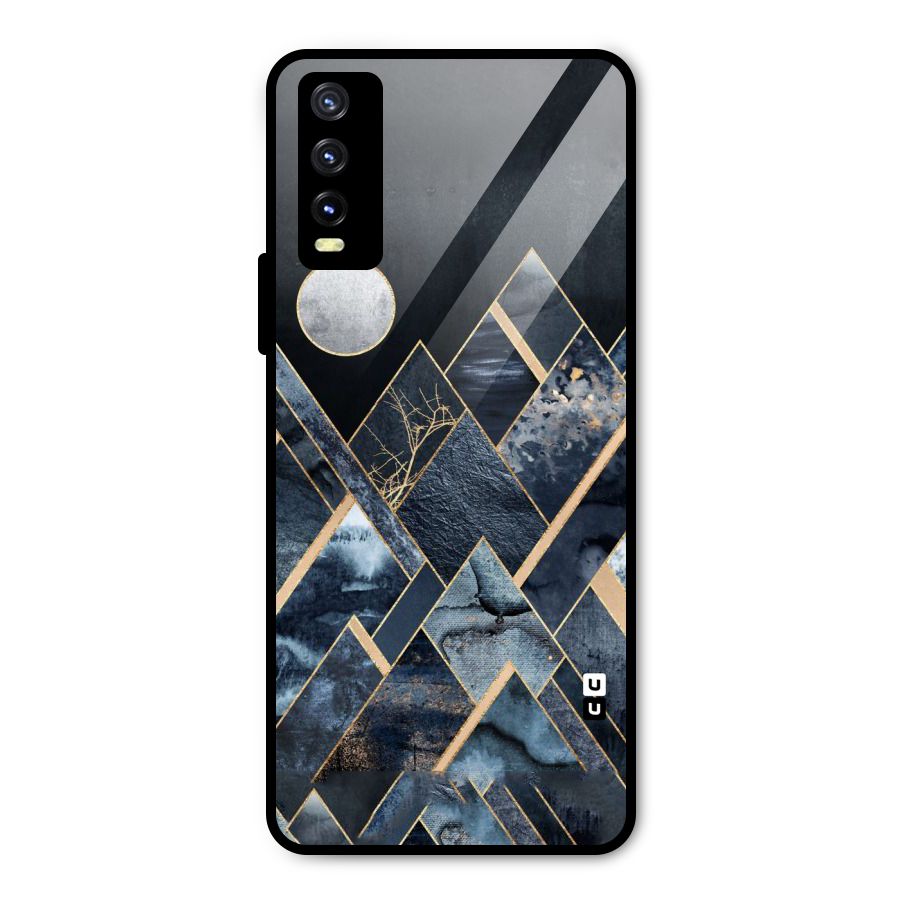 Abstract Scenic Design Metal Back Case for Vivo Y20g