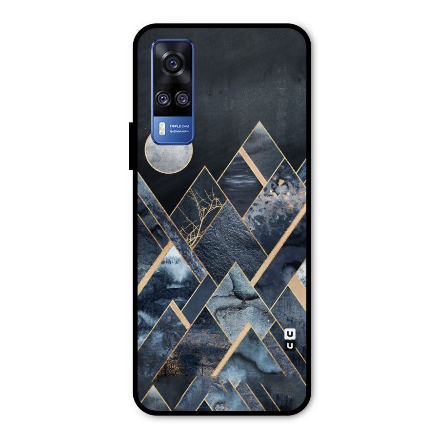 Abstract Scenic Design Metal Back Case for Vivo Y31