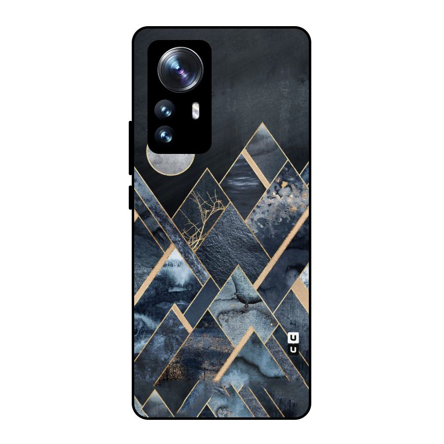 Abstract Scenic Design Metal Back Case for Xiaomi 12 Pro