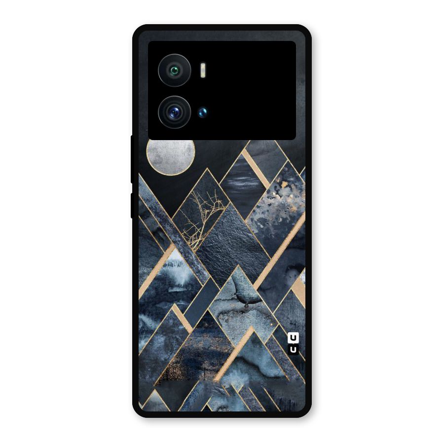 Abstract Scenic Design Metal Back Case for iQOO 9 Pro