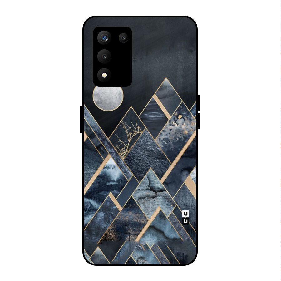 Abstract Scenic Design Metal Back Case for realme 9 5G SE