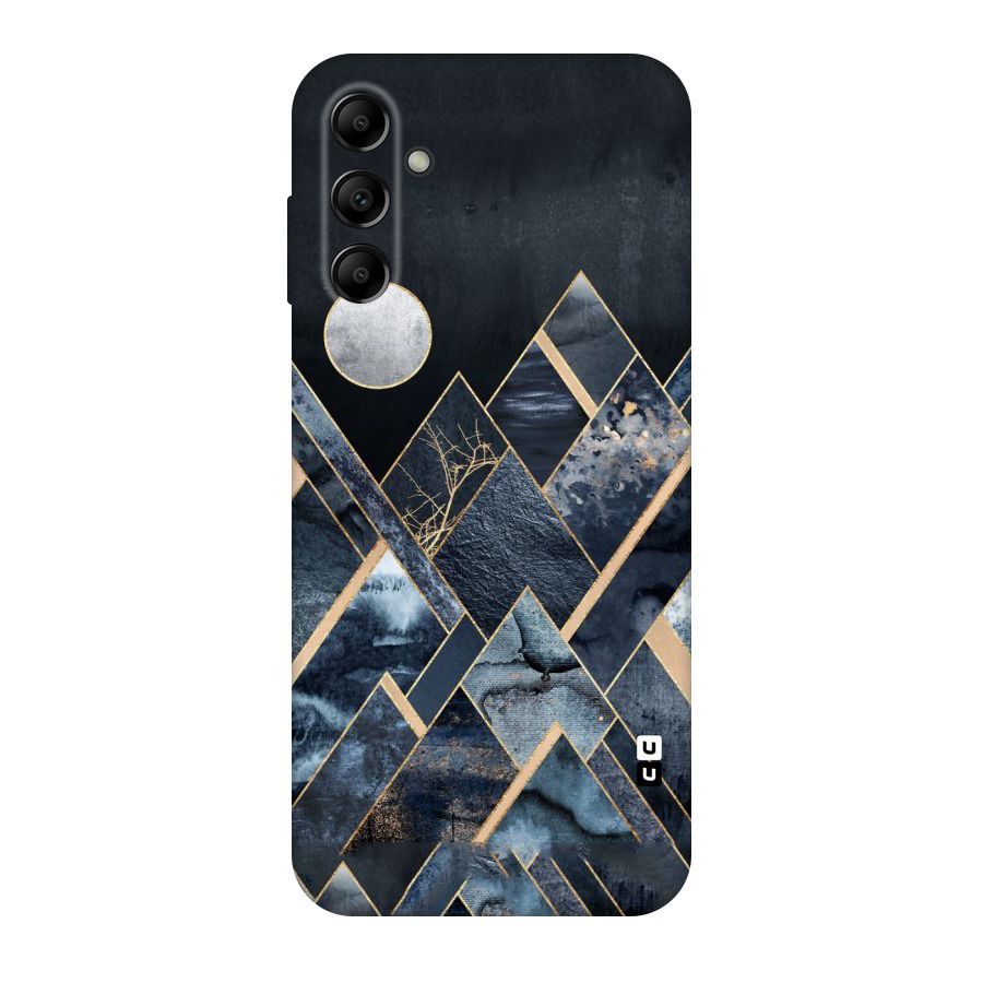 Abstract Scenic Design Original Polycarbonate Back Case for Galaxy A14 5G