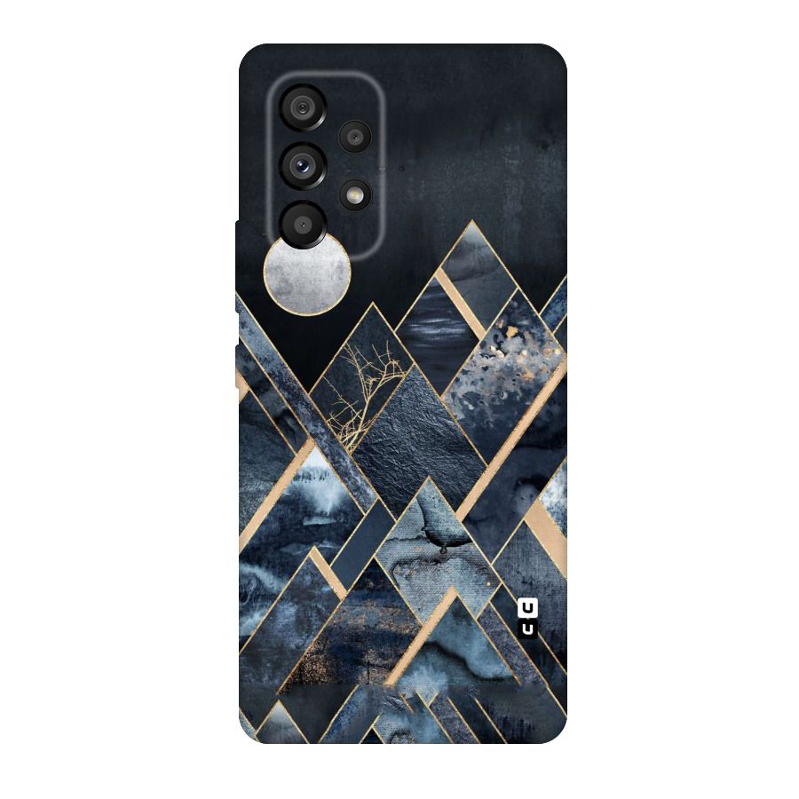 Abstract Scenic Design Original Polycarbonate Back Case for Galaxy A53 5G