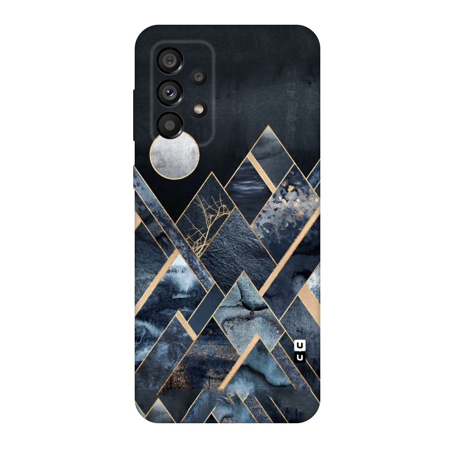 Abstract Scenic Design Original Polycarbonate Back Case for Galaxy A73 5G