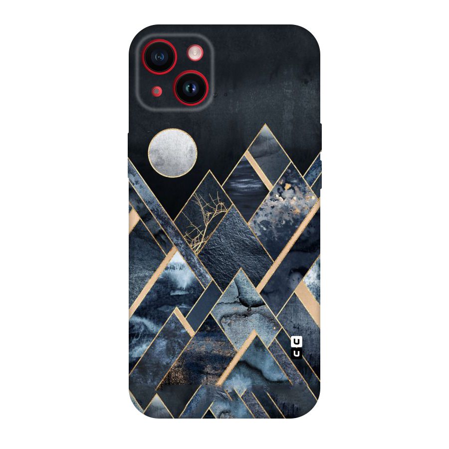 Abstract Scenic Design Original Polycarbonate Back Case for iPhone 14 Plus