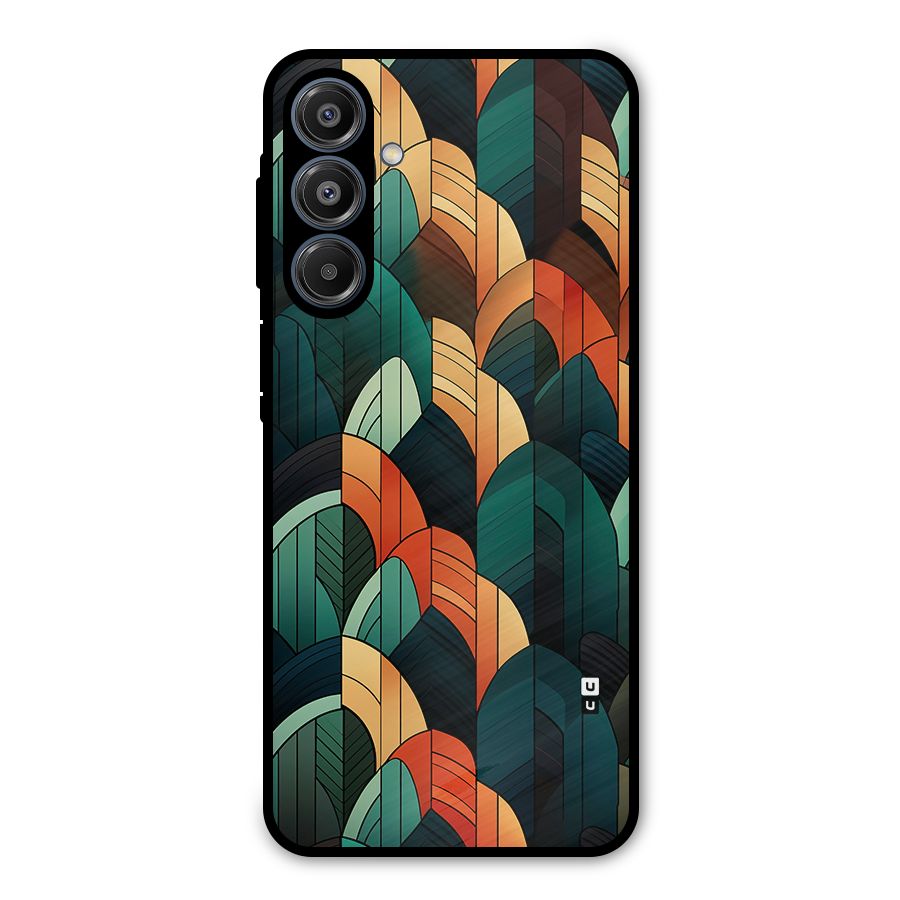 Abstract Seamless Pattern Metal Back Case for Galaxy A16 5G