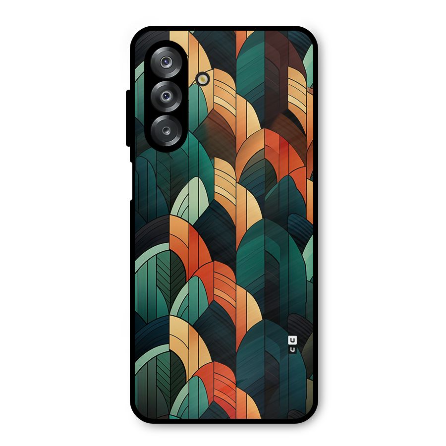 Abstract Seamless Pattern Metal Back Case for Galaxy A26