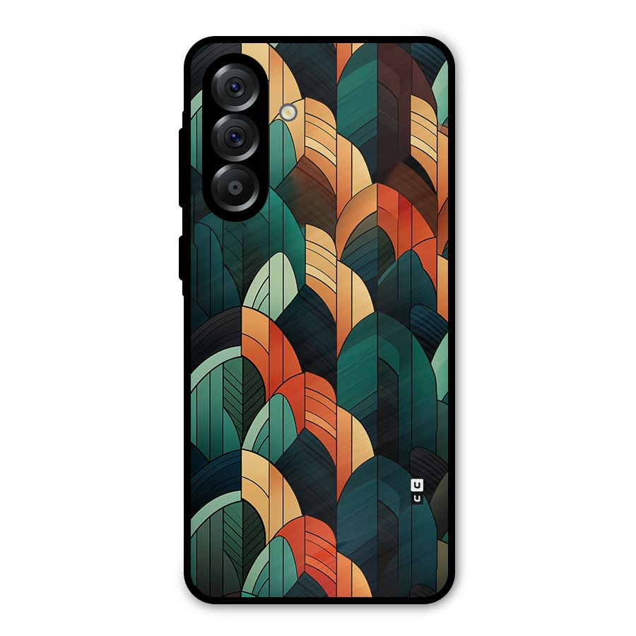 Abstract Seamless Pattern Metal Back Case for Galaxy A36