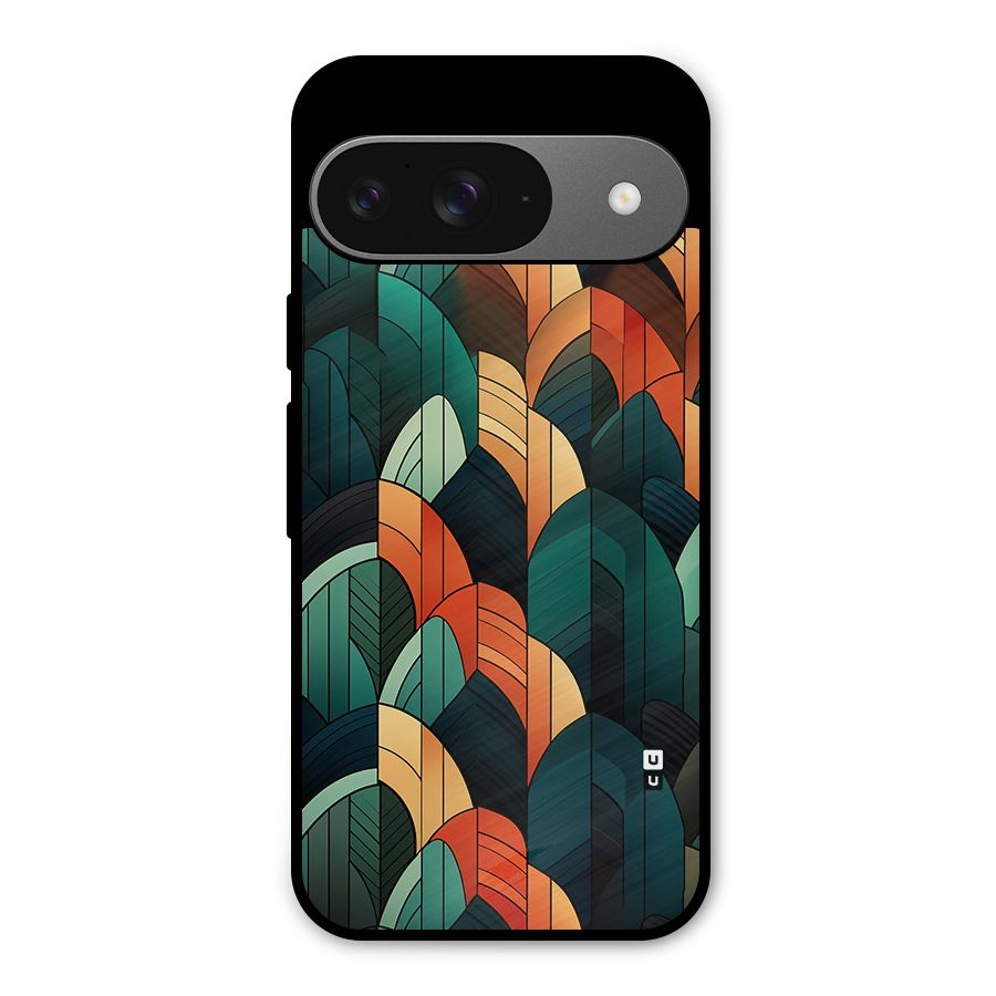 Abstract Seamless Pattern Metal Back Case for Google Pixel 9