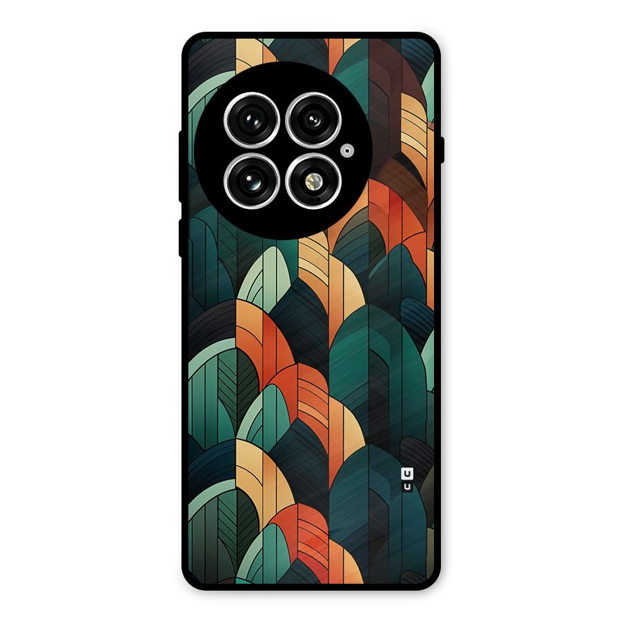 Abstract Seamless Pattern Metal Back Case for OnePlus 13
