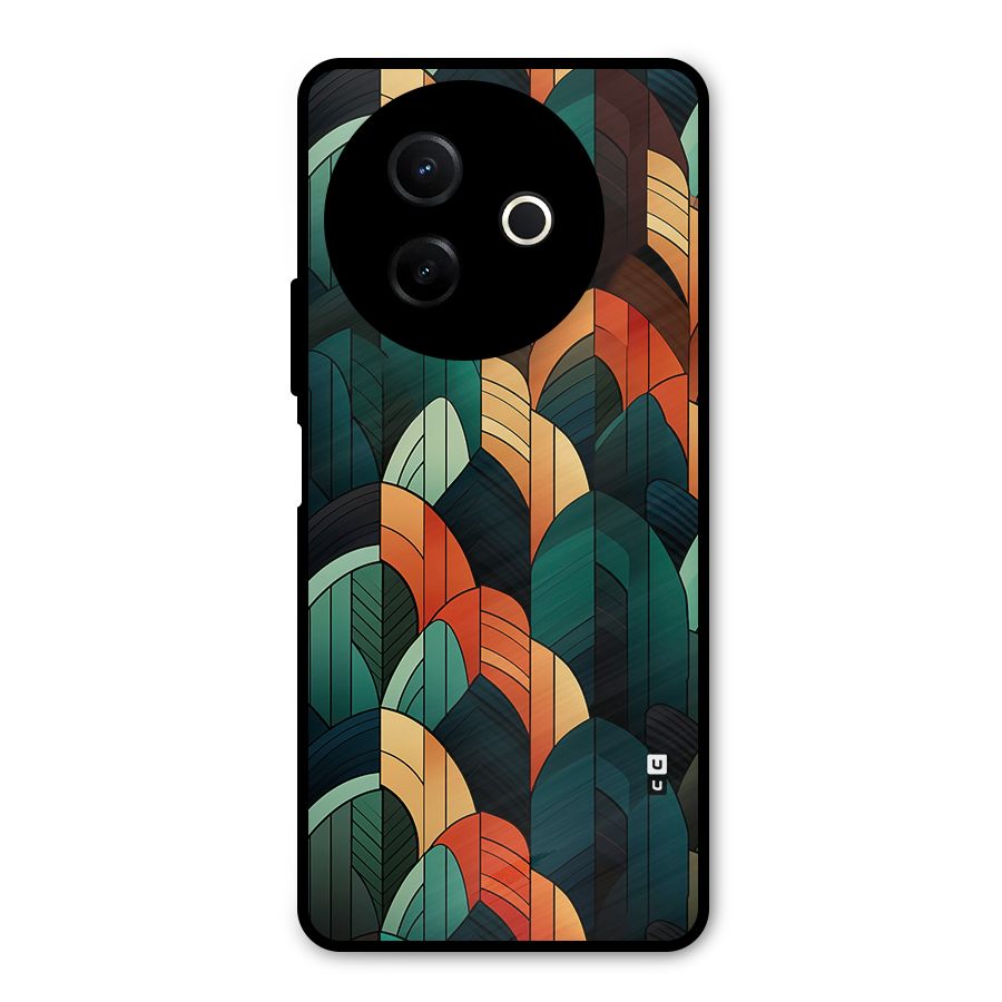 Abstract Seamless Pattern Metal Back Case for Vivo Y39