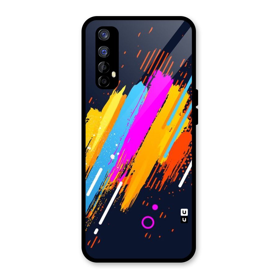 Abstract Shades Glass Back Case for Realme Narzo 20 Pro