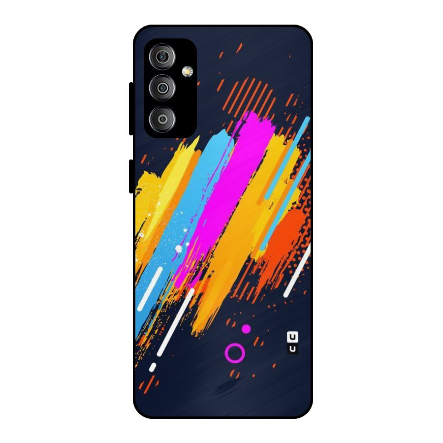 Abstract Shades Metal Back Case for Galaxy F23