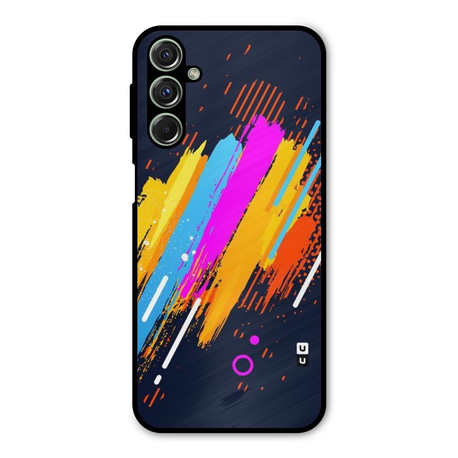 Abstract Shades Metal Back Case for Galaxy M34