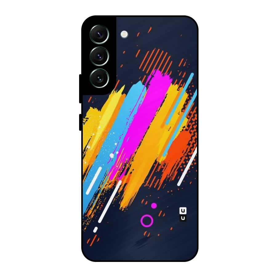 Abstract Shades Metal Back Case for Galaxy S22 Plus 5G