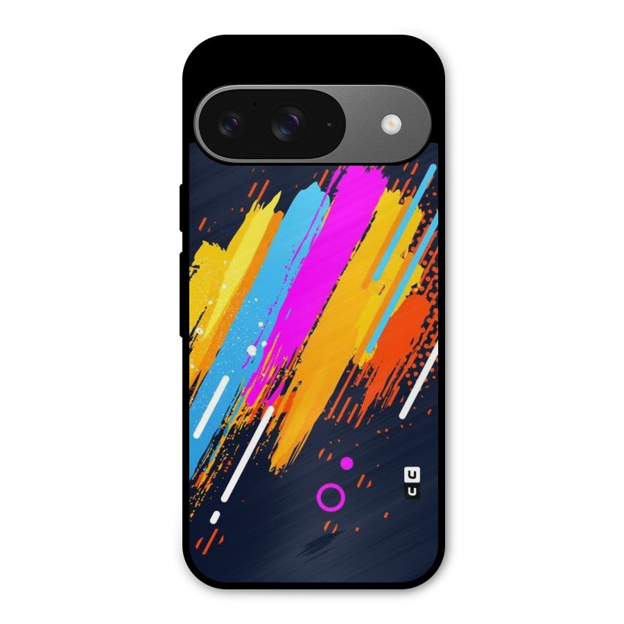 Abstract Shades Metal Back Case for Google Pixel 9