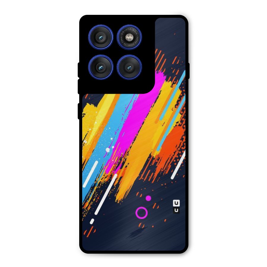 Abstract Shades Metal Back Case for Motorola Edge 60 Pro