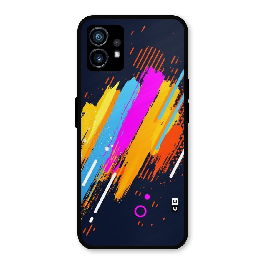 Abstract Shades Metal Back Case for Nothing Phone 1