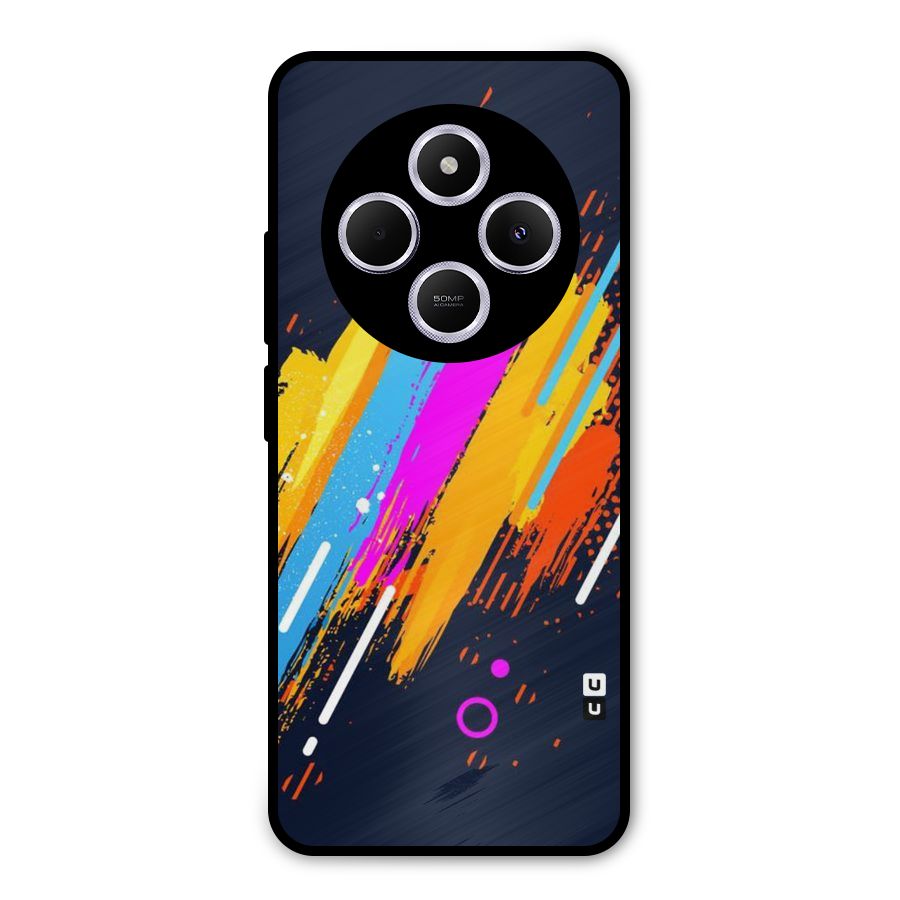 Abstract Shades Metal Back Case for Redmi 14C