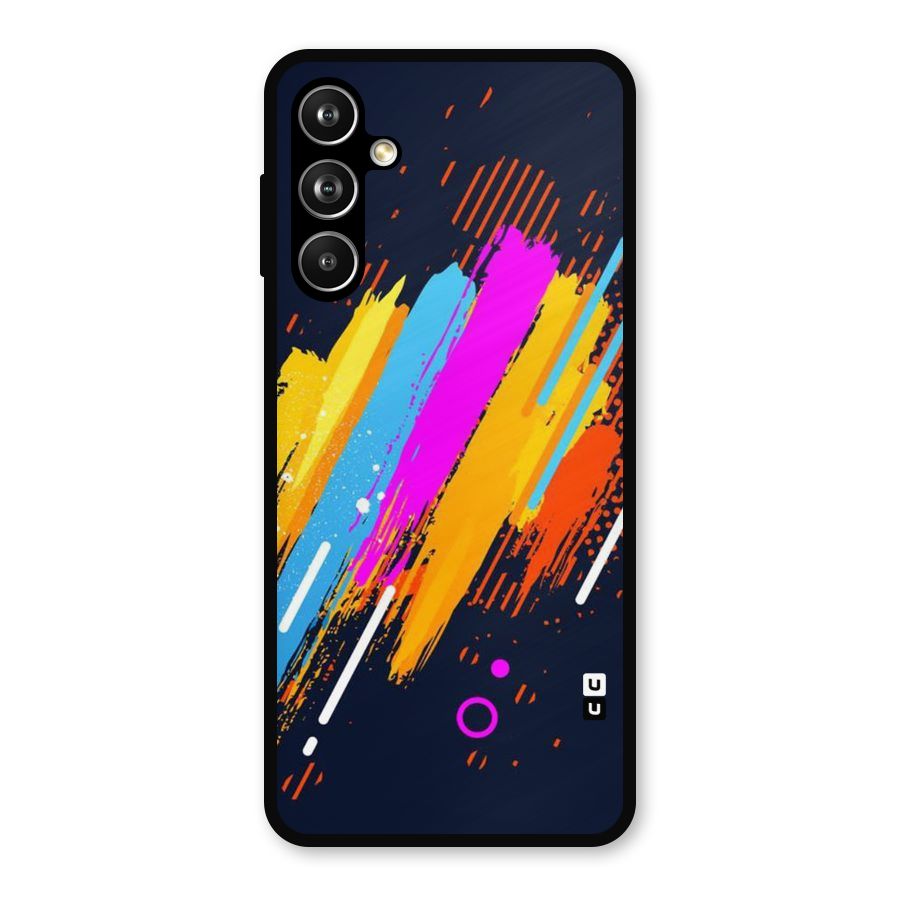 Abstract Shades Metal Back Case for Samsung Galaxy M54