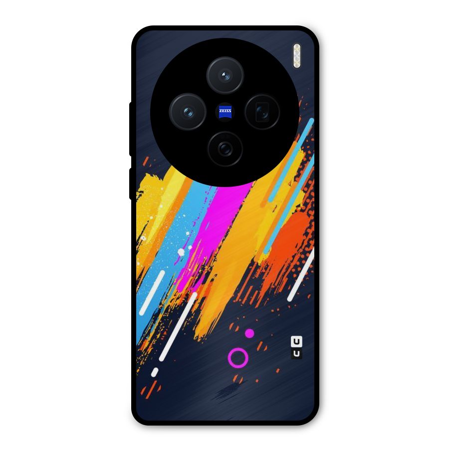 Abstract Shades Metal Back Case for Vivo X200