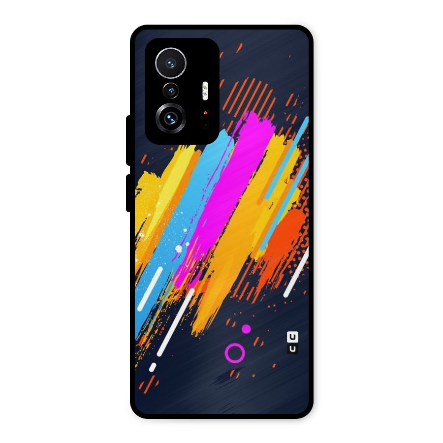 Abstract Shades Metal Back Case for Xiaomi 11T Pro