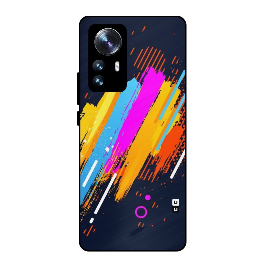 Abstract Shades Metal Back Case for Xiaomi 12 Pro