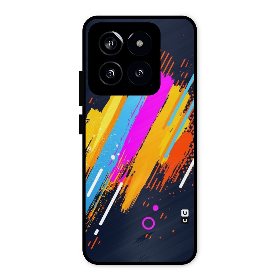 Abstract Shades Metal Back Case for Xiaomi 14