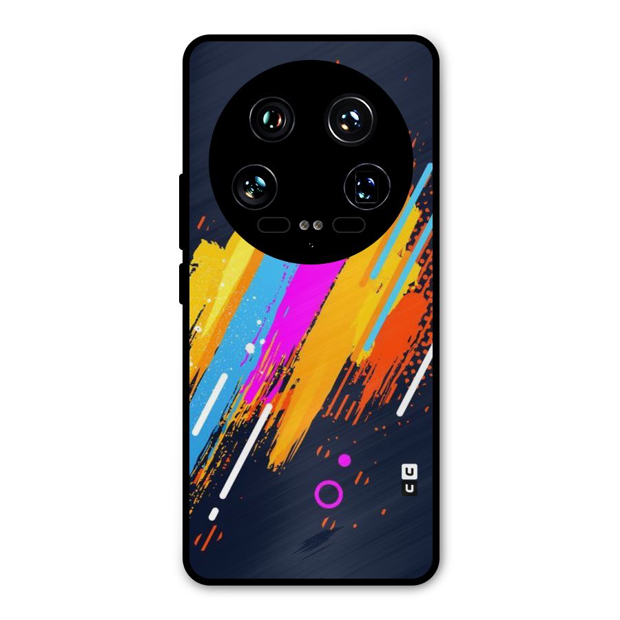 Abstract Shades Metal Back Case for Xiaomi 14 Ultra