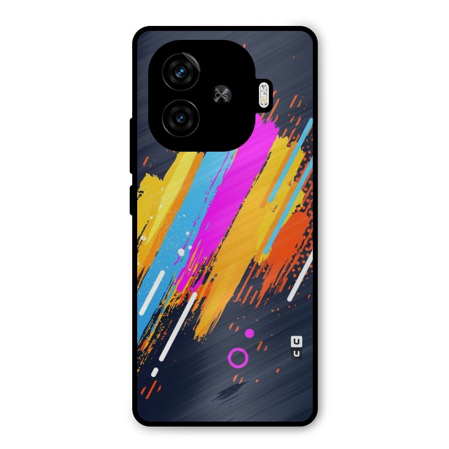 Abstract Shades Metal Back Case for iQOO Neo 10R