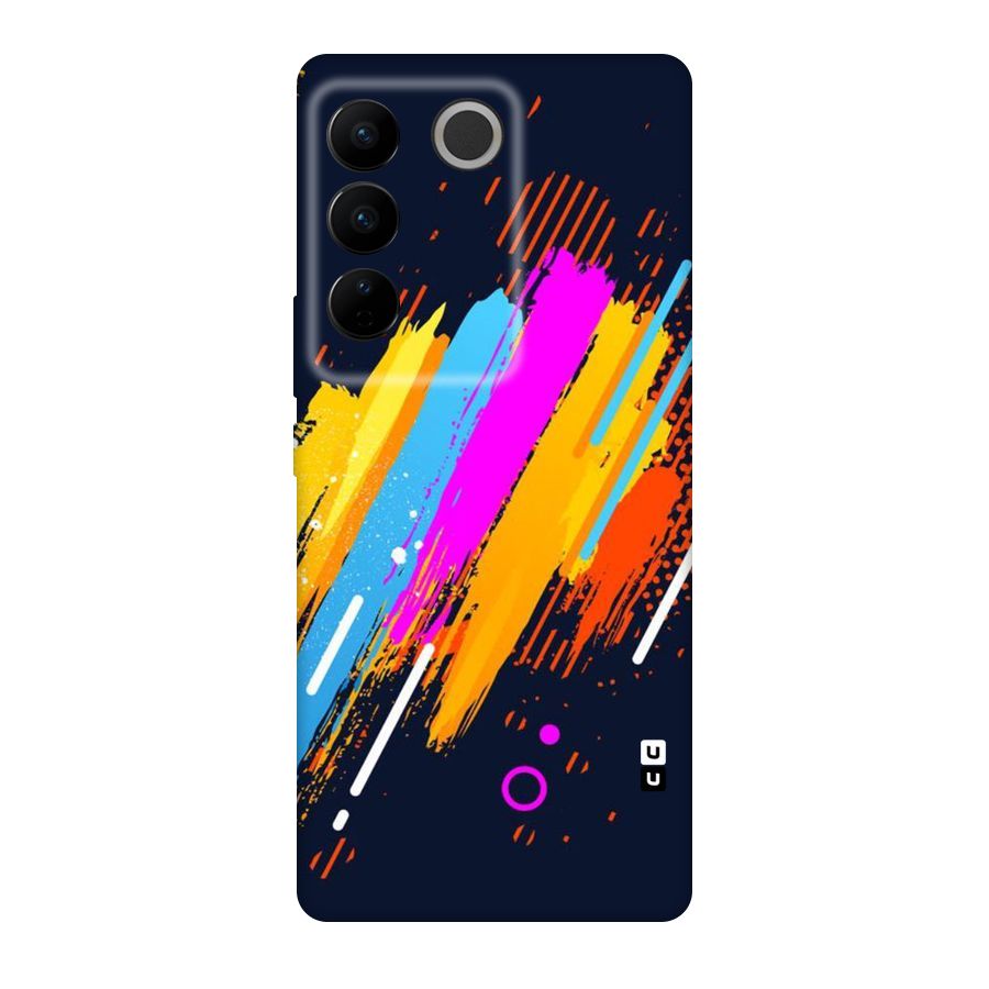 Abstract Shades Original Polycarbonate Back Case for Vivo V27
