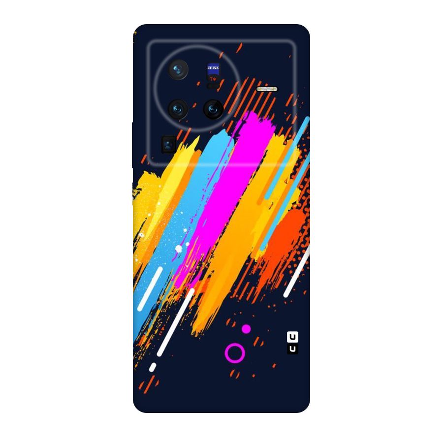 Abstract Shades Original Polycarbonate Back Case for Vivo X80