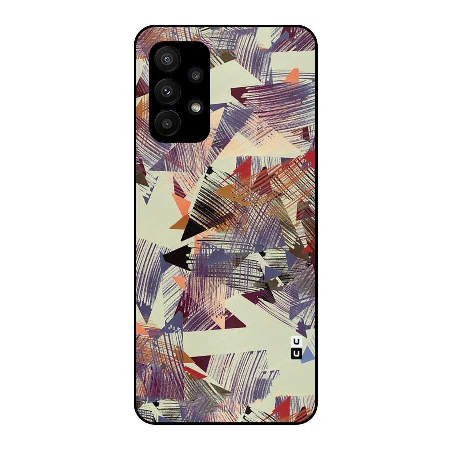Abstract Sketch Metal Back Case for Galaxy A23