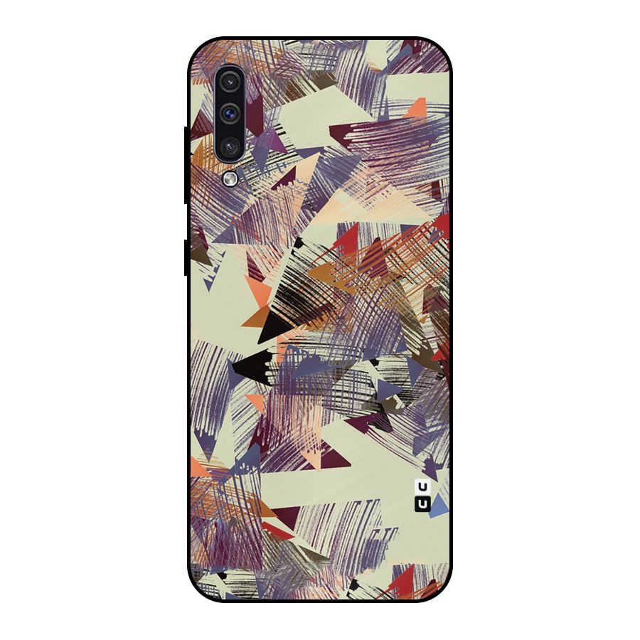 Abstract Sketch Metal Back Case for Galaxy A30s