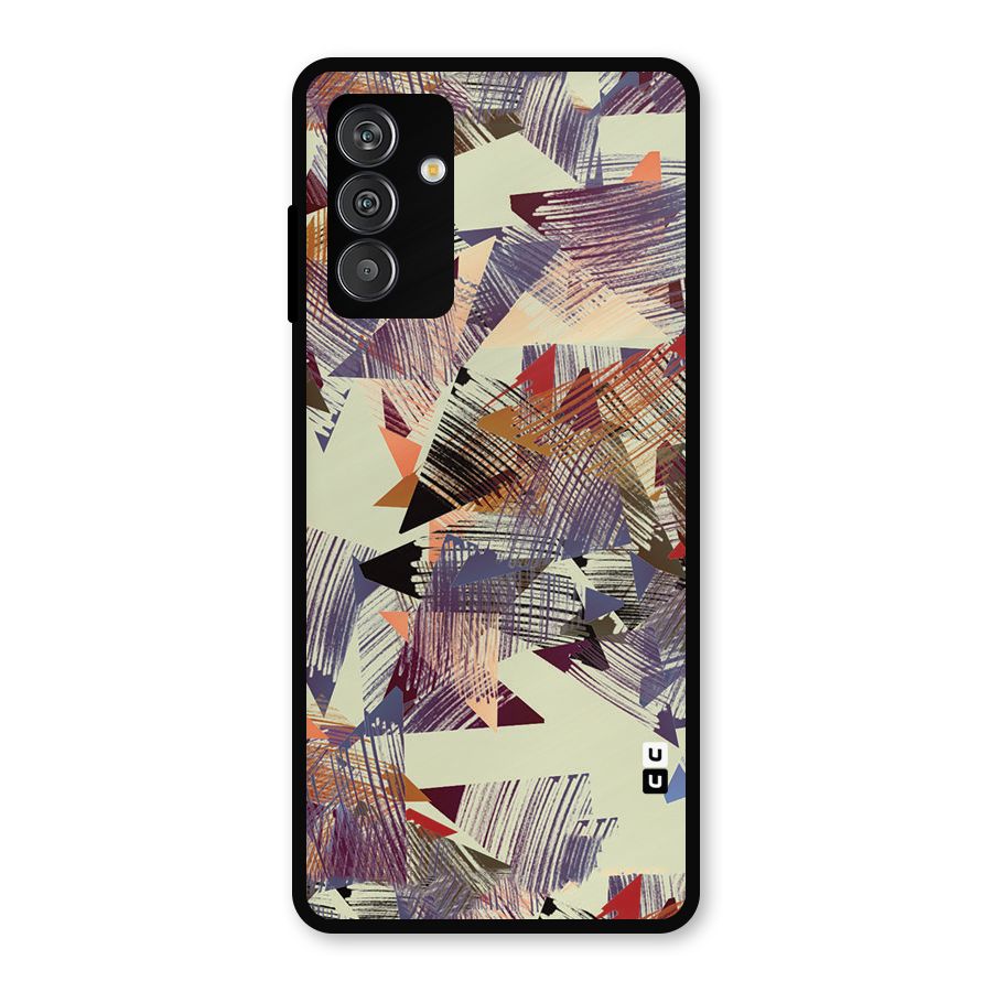 Abstract Sketch Metal Back Case for Galaxy F13