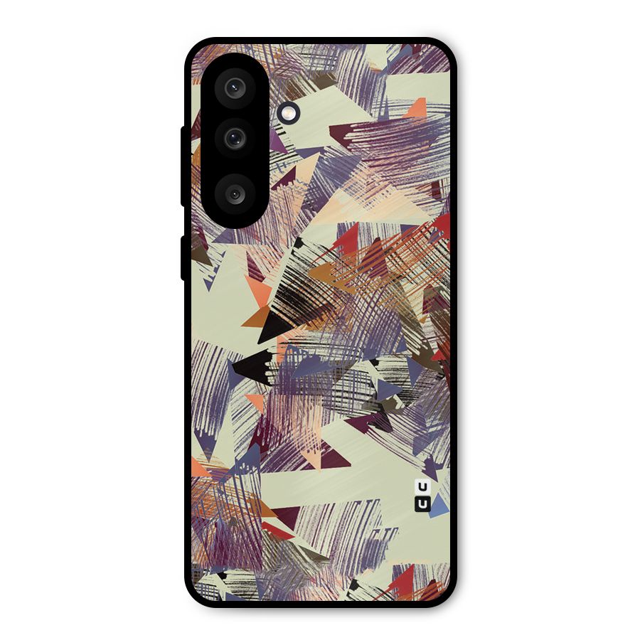 Abstract Sketch Metal Back Case for Galaxy M56