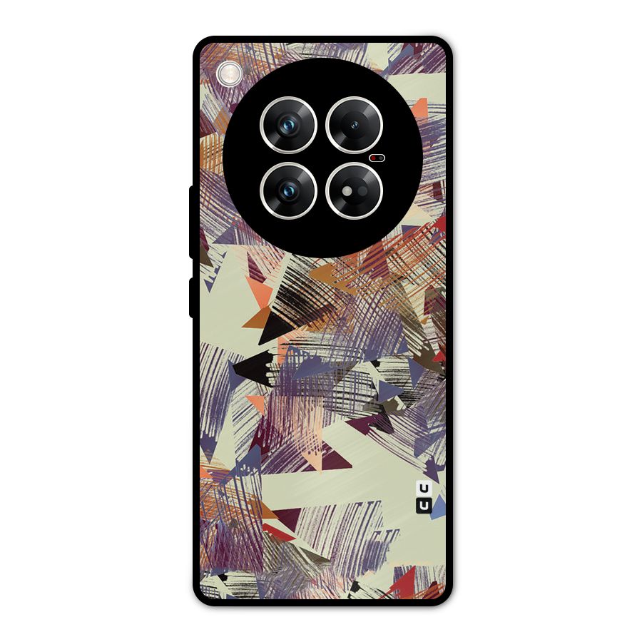 Abstract Sketch Metal Back Case for Infinix Zero 40 5G