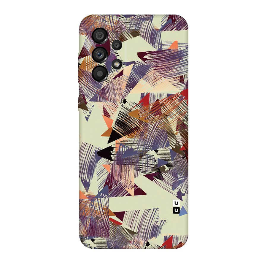 Abstract Sketch Original Polycarbonate Back Case for Galaxy A73 5G