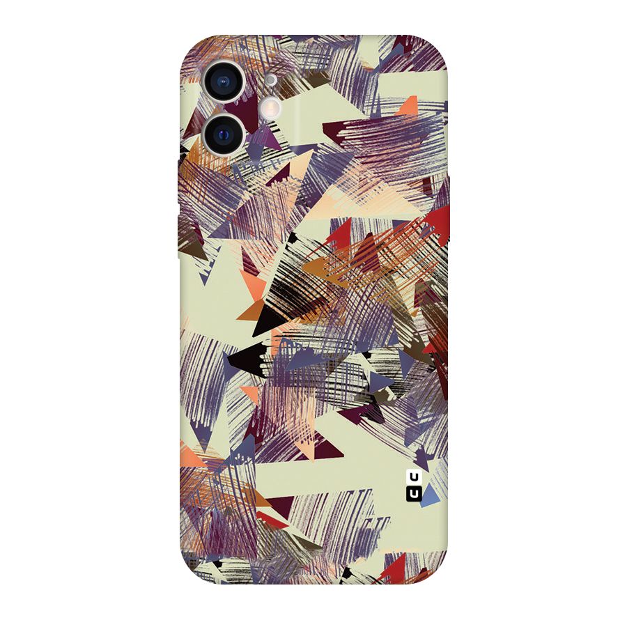 Abstract Sketch Original Polycarbonate Back Case for iPhone 12