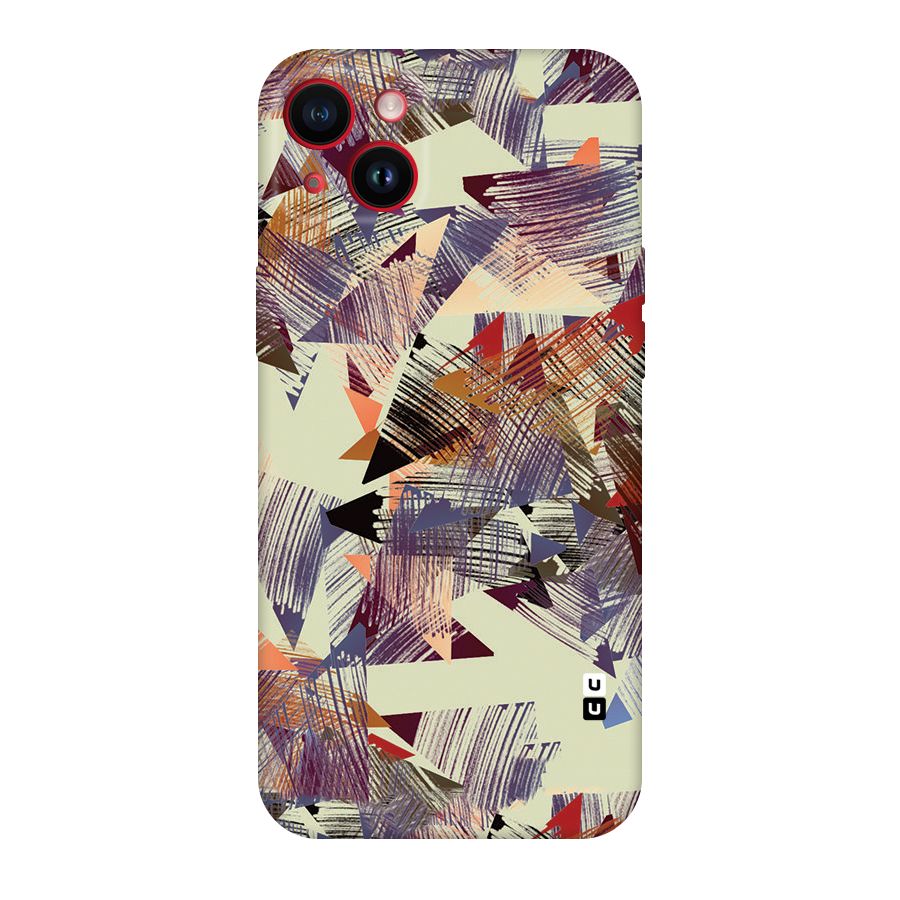 Abstract Sketch Original Polycarbonate Back Case for iPhone 14 Plus
